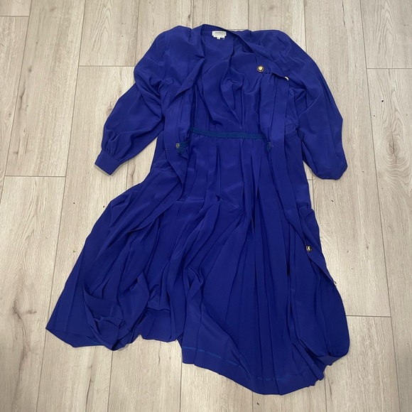 Akris Vintage Silk Dress - Picture 11 of 16